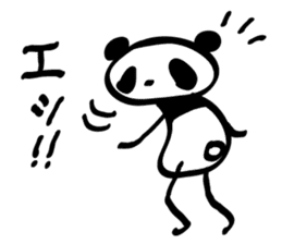 rakugaki panda sticker #1497046