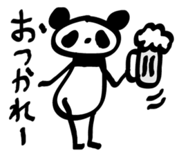 rakugaki panda sticker #1497058