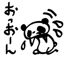 rakugaki panda sticker #1497060