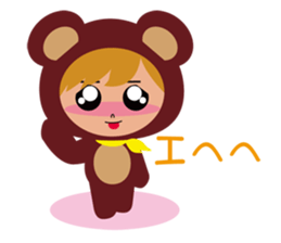 Lovely Bear sticker #1497256