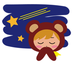 Lovely Bear sticker #1497276