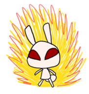 Notice Rabbit sticker #1497296