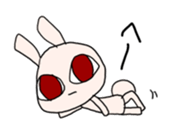 Notice Rabbit sticker #1497310