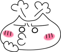 White cat of happiness sticker #1497518