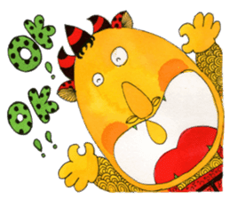 Nian beast family sticker #1497651