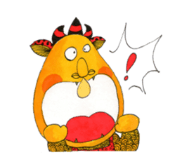 Nian beast family sticker #1497657