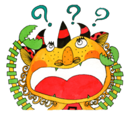 Nian beast family sticker #1497663