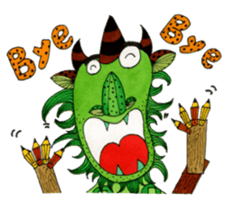 Nian beast family sticker #1497671