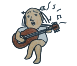 ochimusya san sticker #1497933