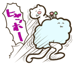 Messenger of the Cloud and Bear sticker #1497966