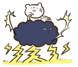 Messenger of the Cloud and Bear sticker #1497971