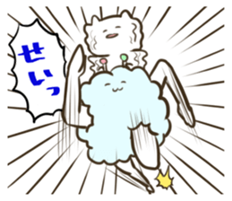 Messenger of the Cloud and Bear sticker #1497974