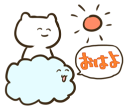 Messenger of the Cloud and Bear sticker #1497996