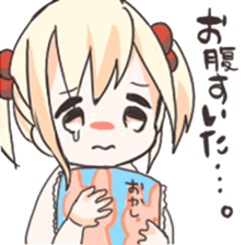 Expressive girl Sticker sticker #1499162