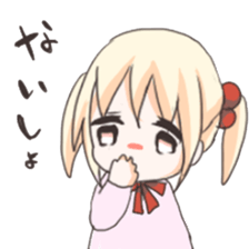 Expressive girl Sticker sticker #1499170