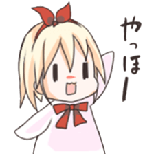 Expressive girl Sticker sticker #1499173