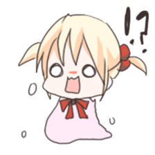 Expressive girl Sticker sticker #1499175