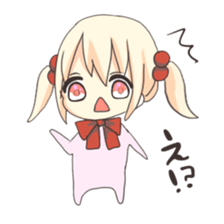 Expressive girl Sticker sticker #1499182