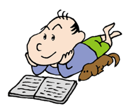 White Worker Hagemashi-kun 4 sticker #1499602