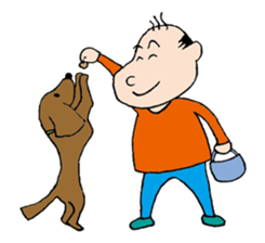 White Worker Hagemashi-kun 4 sticker #1499604