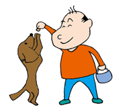 White Worker Hagemashi-kun 4 sticker #1499604