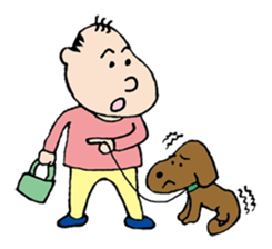 White Worker Hagemashi-kun 4 sticker #1499615