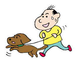 White Worker Hagemashi-kun 4 sticker #1499616