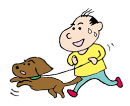 White Worker Hagemashi-kun 4 sticker #1499616