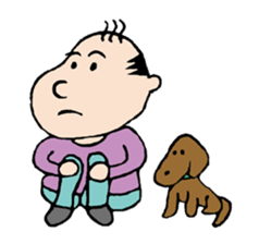 White Worker Hagemashi-kun 4 sticker #1499624