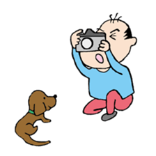 White Worker Hagemashi-kun 4 sticker #1499629