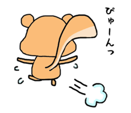 Emotional Squirrel sticker #1500044