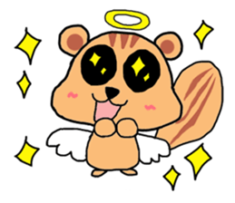 Emotional Squirrel sticker #1500057