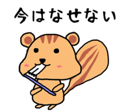 Emotional Squirrel sticker #1500063