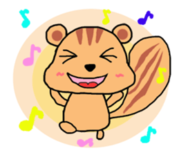 Emotional Squirrel sticker #1500065