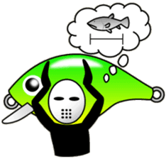 Phantom crank mask sticker #1500181