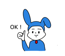 Rabbit of the Aims sticker #1500360