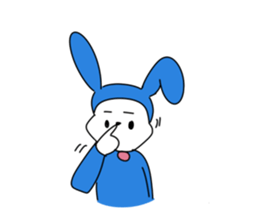 Rabbit of the Aims sticker #1500361