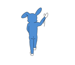 Rabbit of the Aims sticker #1500379