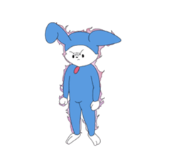 Rabbit of the Aims sticker #1500386