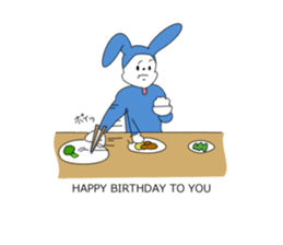 Rabbit of the Aims sticker #1500398