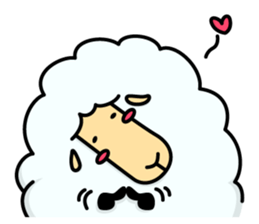 The feeling of the sheep sticker #1500901