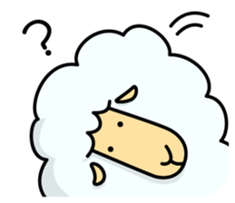 The feeling of the sheep sticker #1500902
