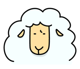 The feeling of the sheep sticker #1500908