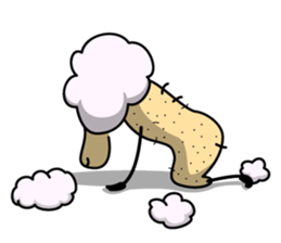 The feeling of the sheep sticker #1500919