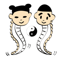 Nee-Hao! Tao & Yao sticker #1501025