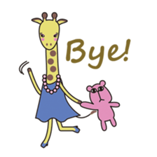 Kiriko-giraffe girl sticker #1501083