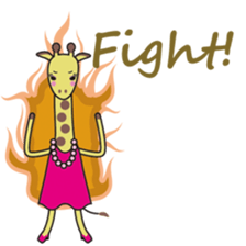 Kiriko-giraffe girl sticker #1501084