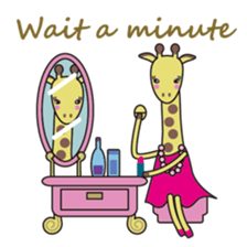 Kiriko-giraffe girl sticker #1501088
