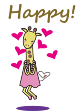 Kiriko-giraffe girl sticker #1501091
