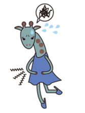 Kiriko-giraffe girl sticker #1501096
